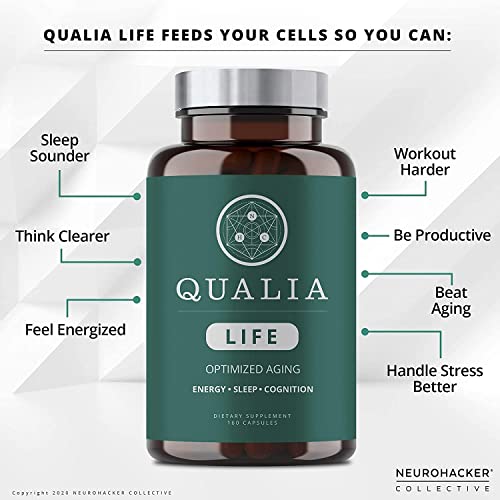 Qualia Life Dietary Supplement - 160 Capsules