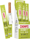 Chomps Jalapeño Turkey Jerky Meat Snack Sticks 24-Pack - Keto, Paleo, Low Carb, Whole30, 12G Lean Meat Protein, Gluten and Antibiotic Free, Zero Sugar