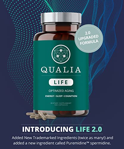 Qualia Life Dietary Supplement - 160 Capsules