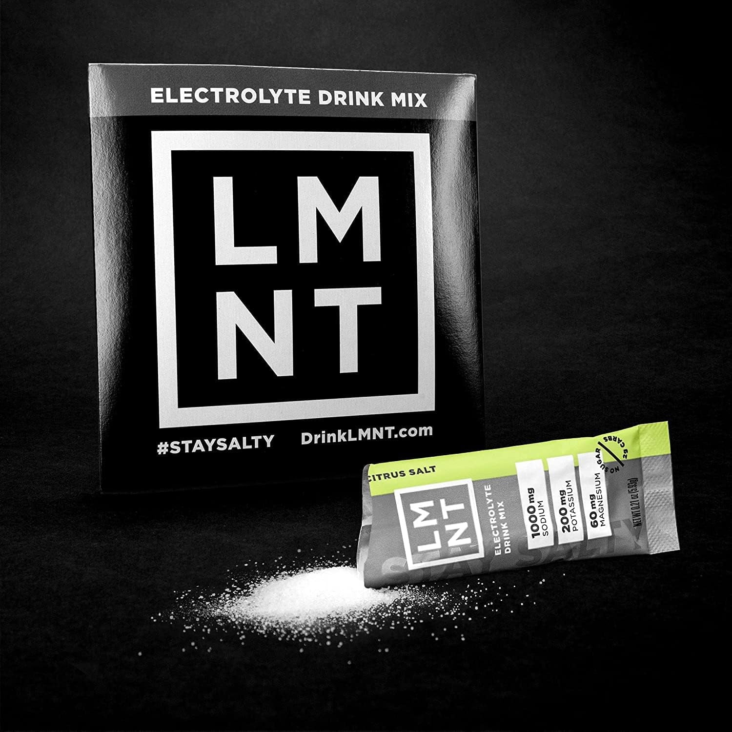 LMNT Zero Sugar Electrolytes - Sample Pack | Drink Mix | 8 Sticks