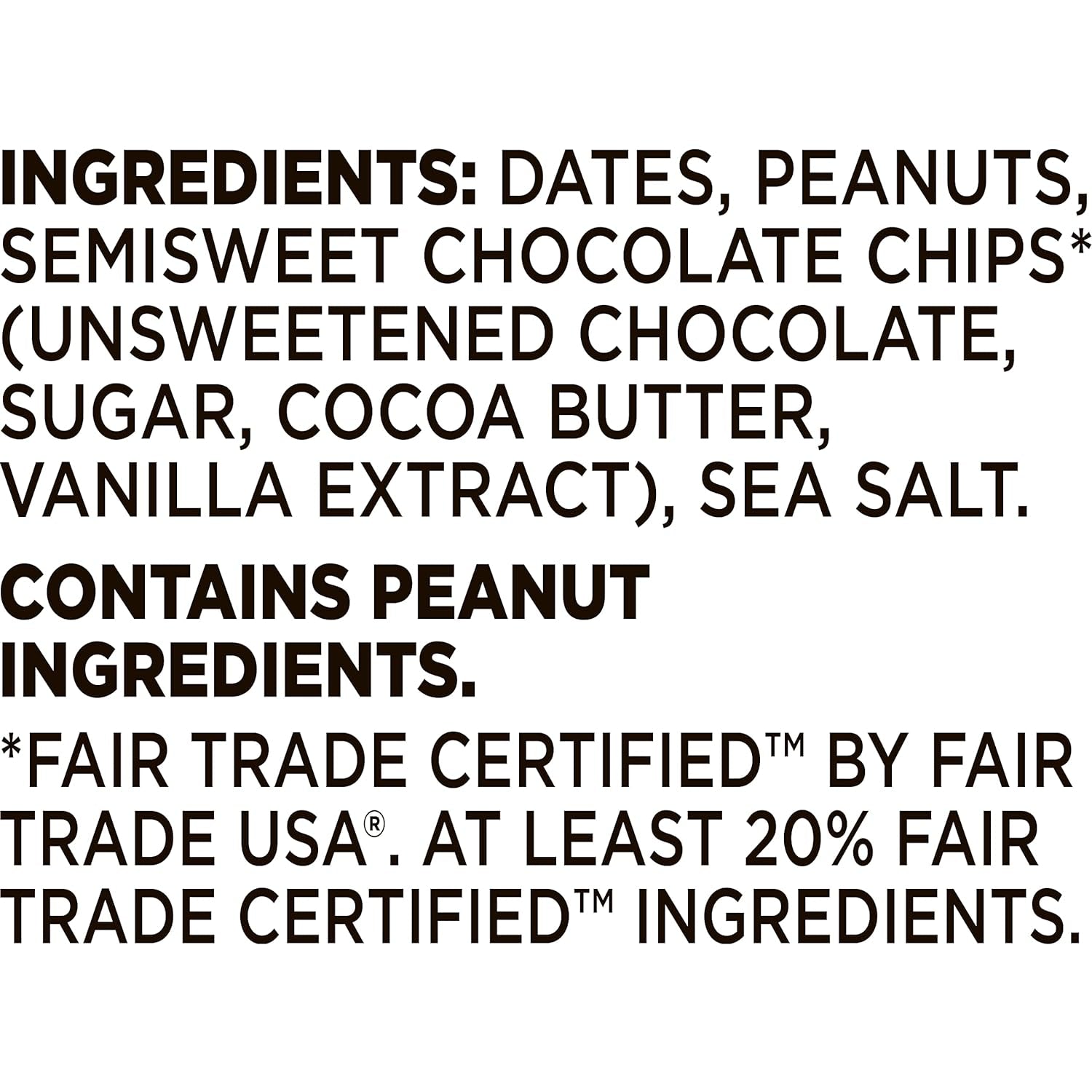 Larabar Peanut Butter Chocolate Chip, Gluten Free Fruit & Nut Bar, 6 Ct