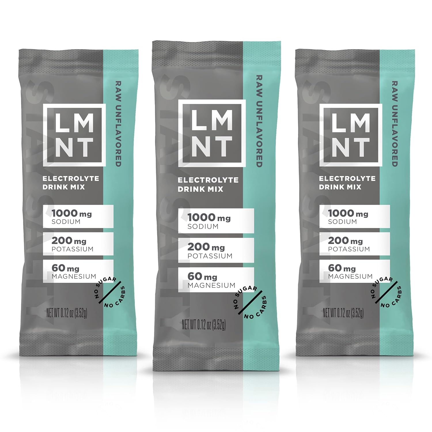 LMNT Zero Sugar Electrolytes - Grapefruit Salt | Drink Mix | 30 Count