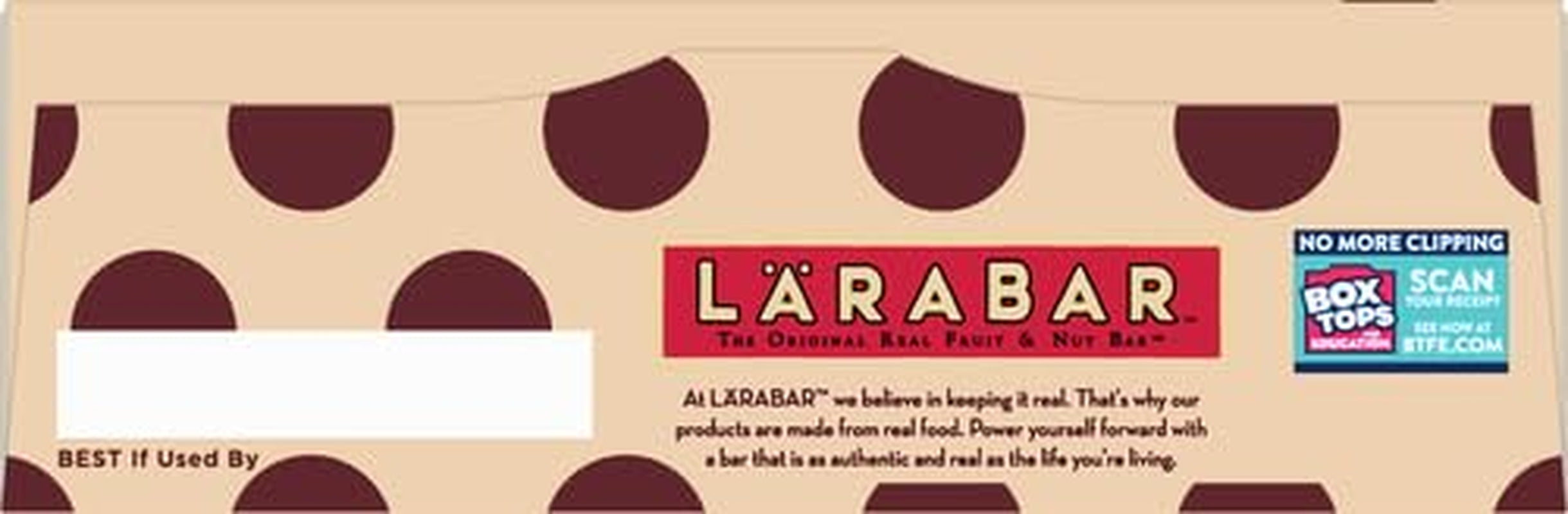 Larabar Chocolate Chip Cookie Dough, Gluten Free Fruit & Nut Bar, 12 Ct